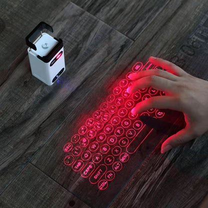 Mini Wireless Laser Projection Keyboard &amp; Mouse for Bluetooth Devices