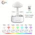 Rain Cloud Humidifier, Mushroom Humidifier, Cloud Humidifier with Adjustable LED Lights, Rain Cloud Diffuser, Remote Control